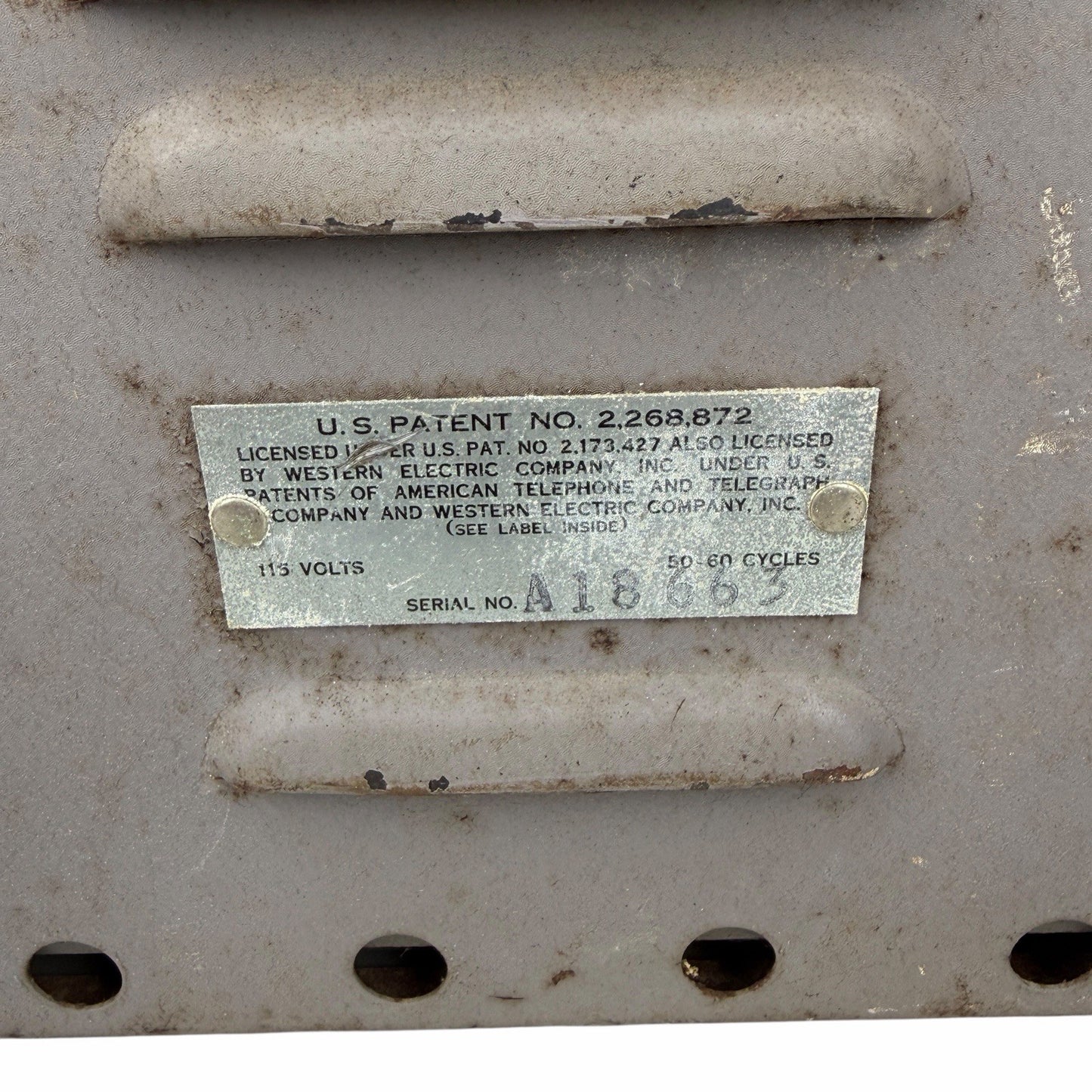 HP Hewlett Packard Audio Oscillator 200B - Vintage WWII Unit No Power AS IS