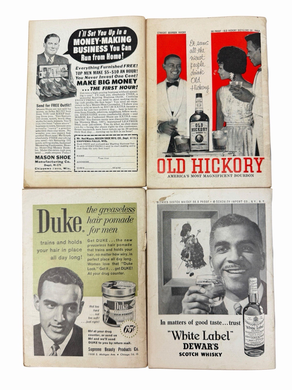 1962 JET Magazine LOT OF 4 Edward Johnson Joyce Bryant Hilda Simms Civil Rights