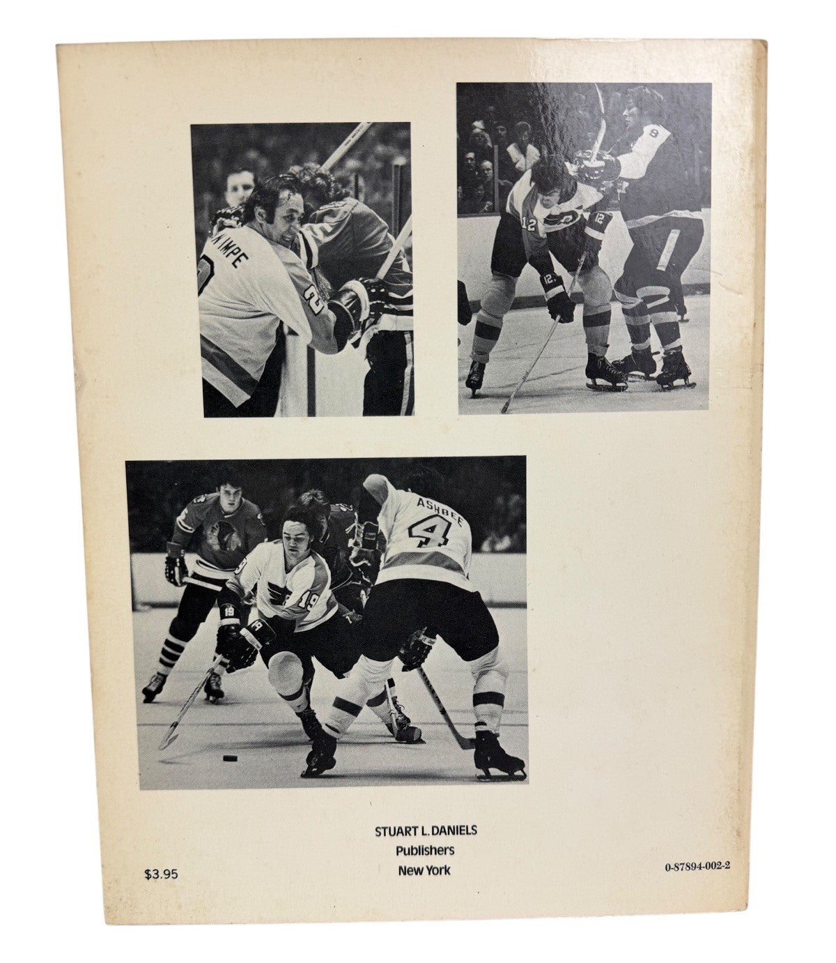 Vintage 1974 PHILADELPHIA FLYERS Supermen of the Ice HOCKEY BOOK Bobby Clarke