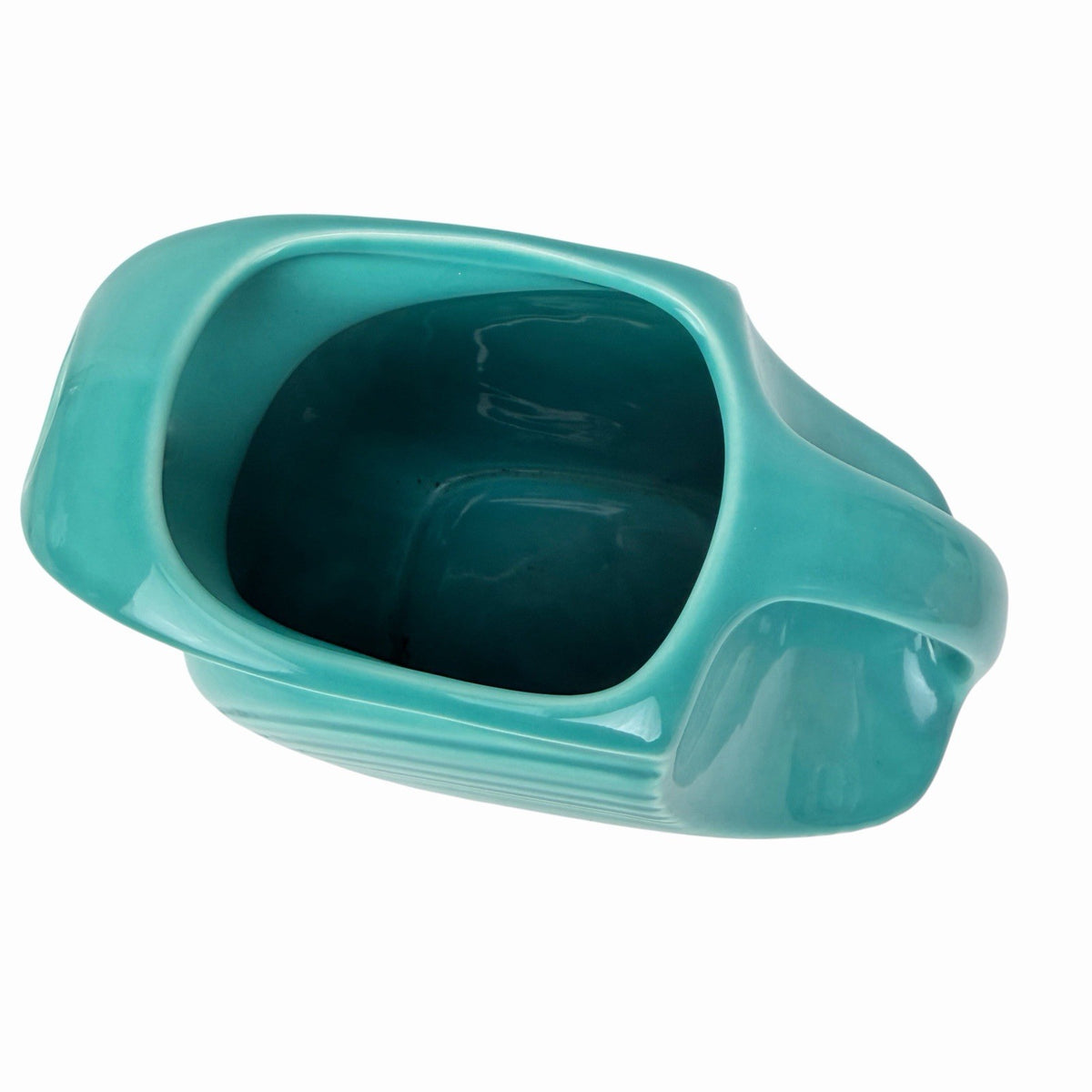 Vintage FIESTAWARE Turquoise Green 7" Large Disc Pitcher HL Homer Laughlin USA