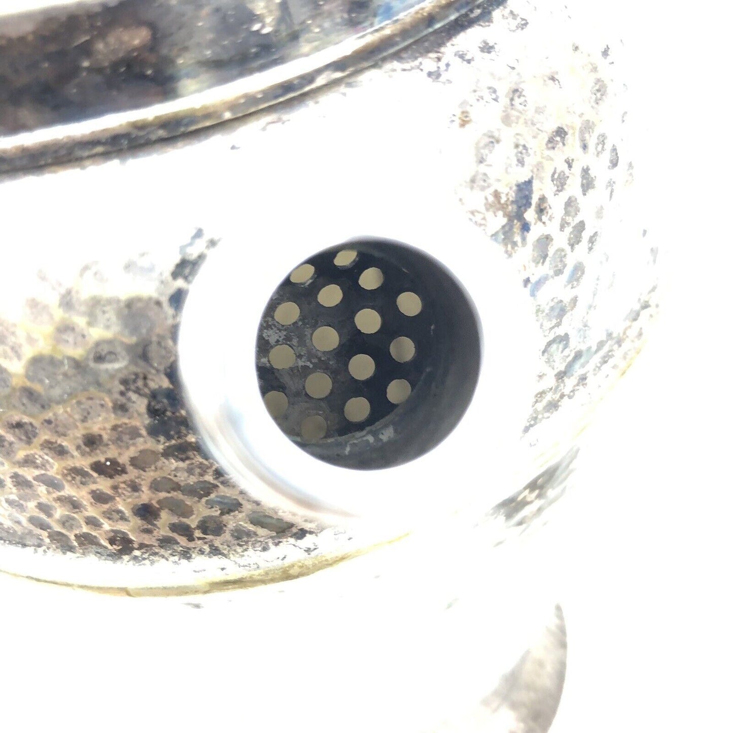 1920s BERNARD RICE’S SONS Apollo EPNS Hammered Silver Plate Cocktail Shaker 4361