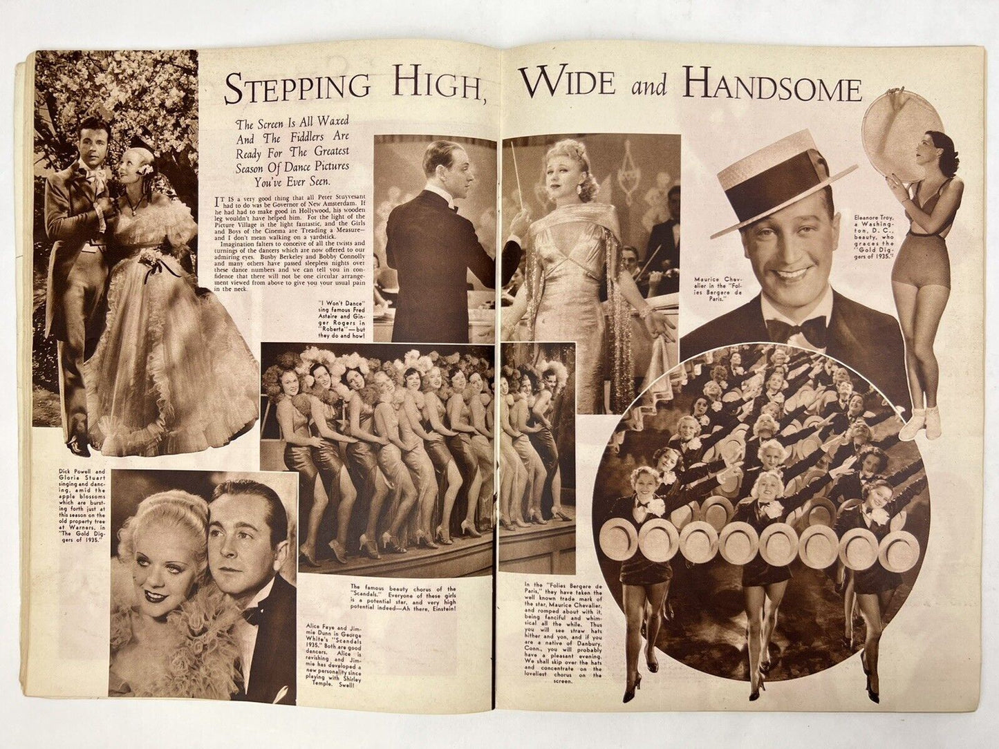 SILVER SCREEN Magazine APRIL 1935 Constance Bennett ED SULLIVAN Carole Lombard