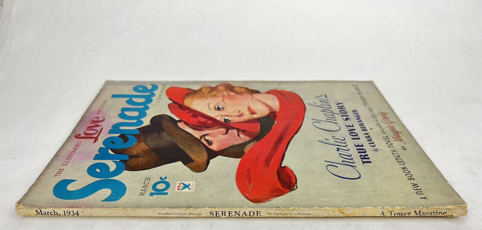 SERENADE Magazine MARCH 1934 Charlie Chaplins Love Story Art Deco Fashion Ads