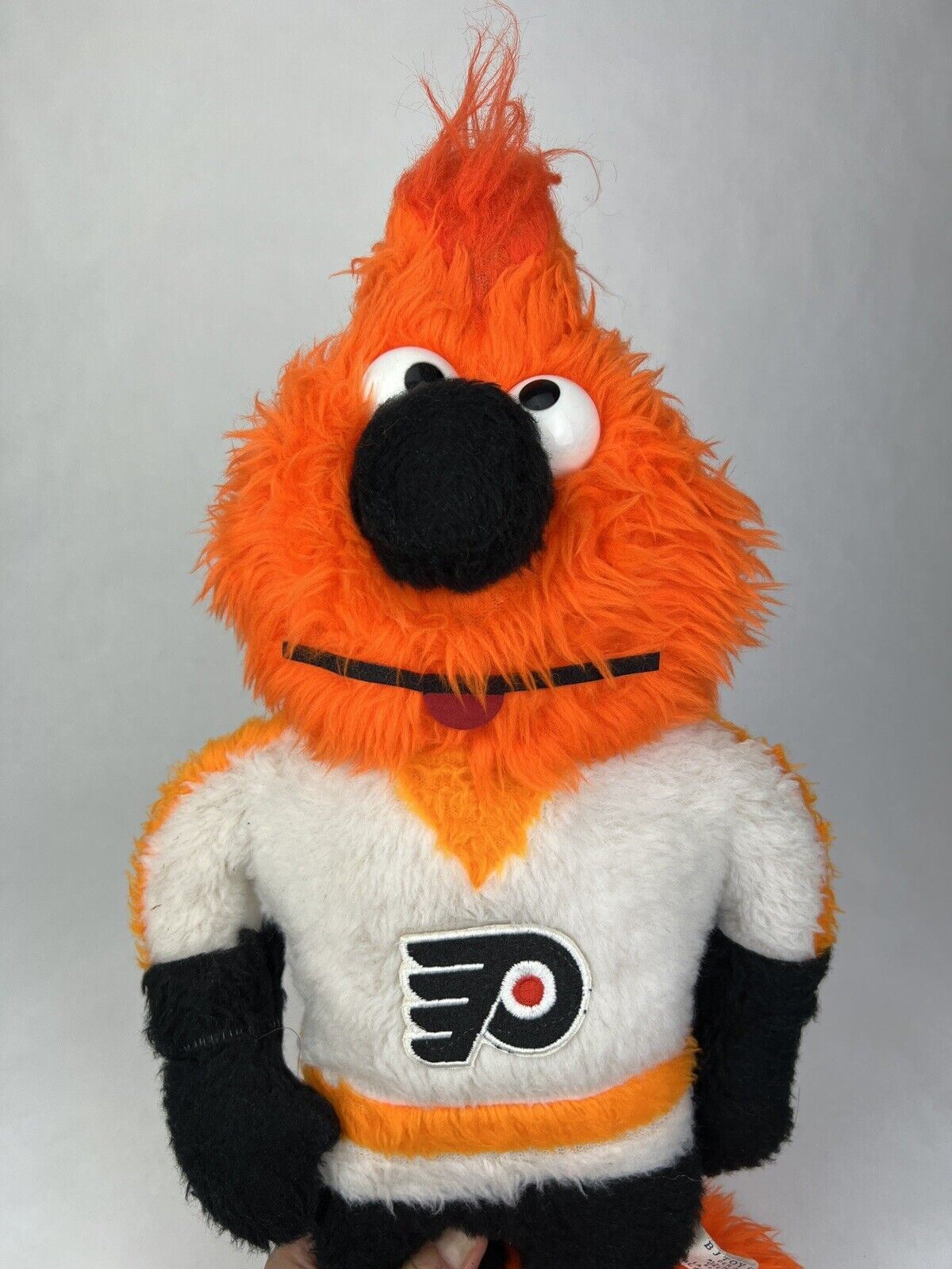 Vintage 1970’s PHILADELPHIA FLYERS MASCOT Slapshot (NOT GRITTY) BJ TOY CO Plush