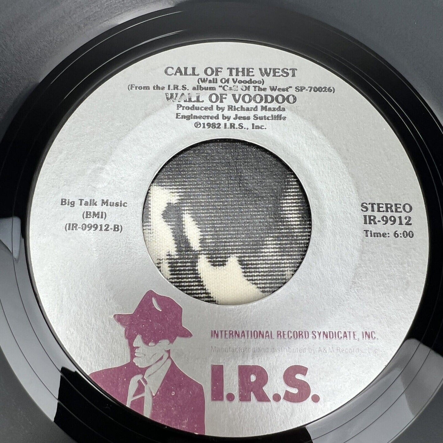 WALL OF VOODOO Mexican Radio 45 7" Vinyl 1982 I.R.S. Records IR-9912