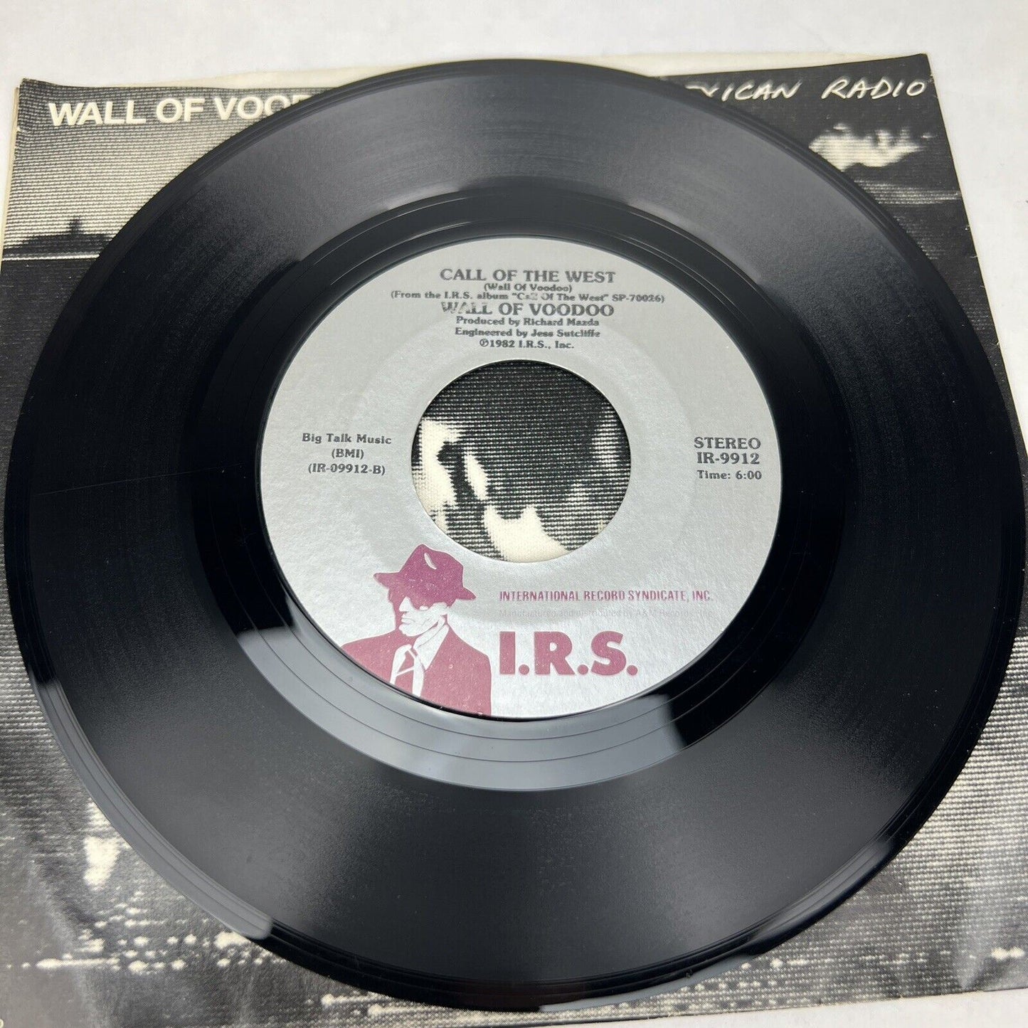 WALL OF VOODOO Mexican Radio 45 7" Vinyl 1982 I.R.S. Records IR-9912