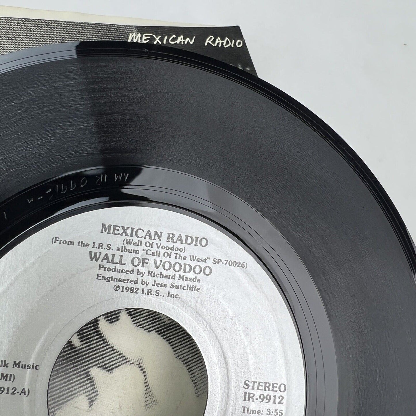 WALL OF VOODOO Mexican Radio 45 7" Vinyl 1982 I.R.S. Records IR-9912