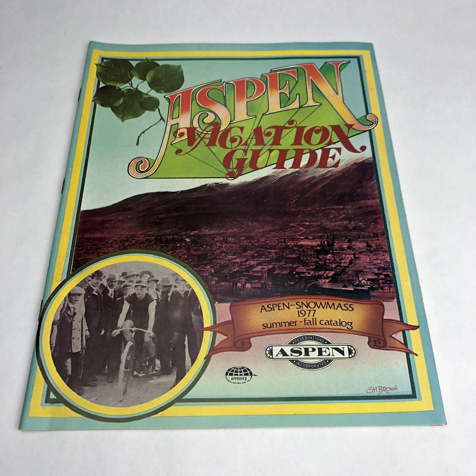Vintage ASPEN Vacation Guide 1977 Snowmass Summer Fall CATALOG Ski Off Season