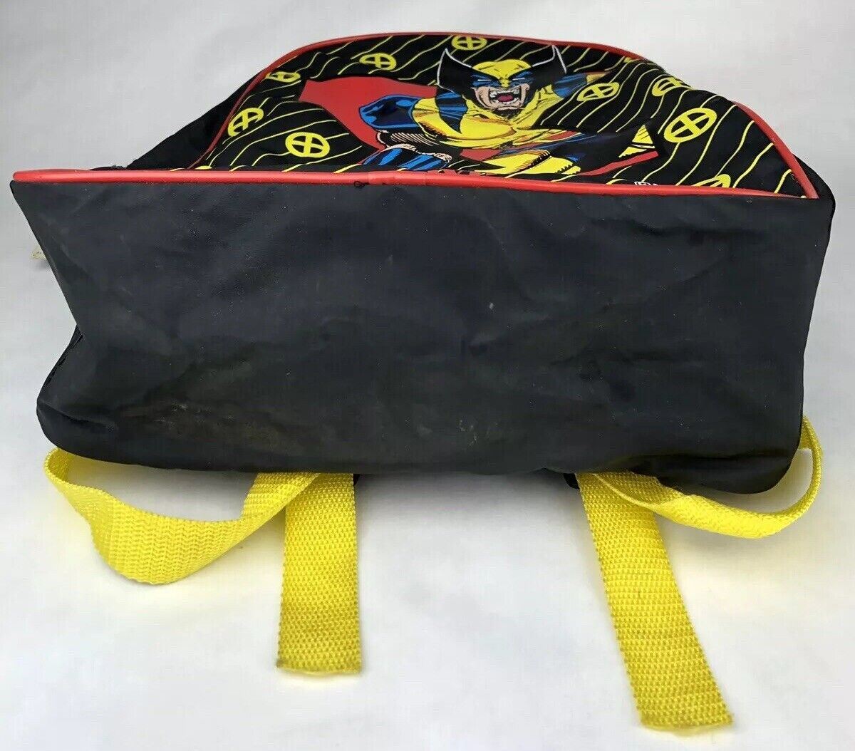 RARE NEW W/ TAG Vintage 1994 X-MEN Kids Backpack All Over Print WOLVERINE Marvel