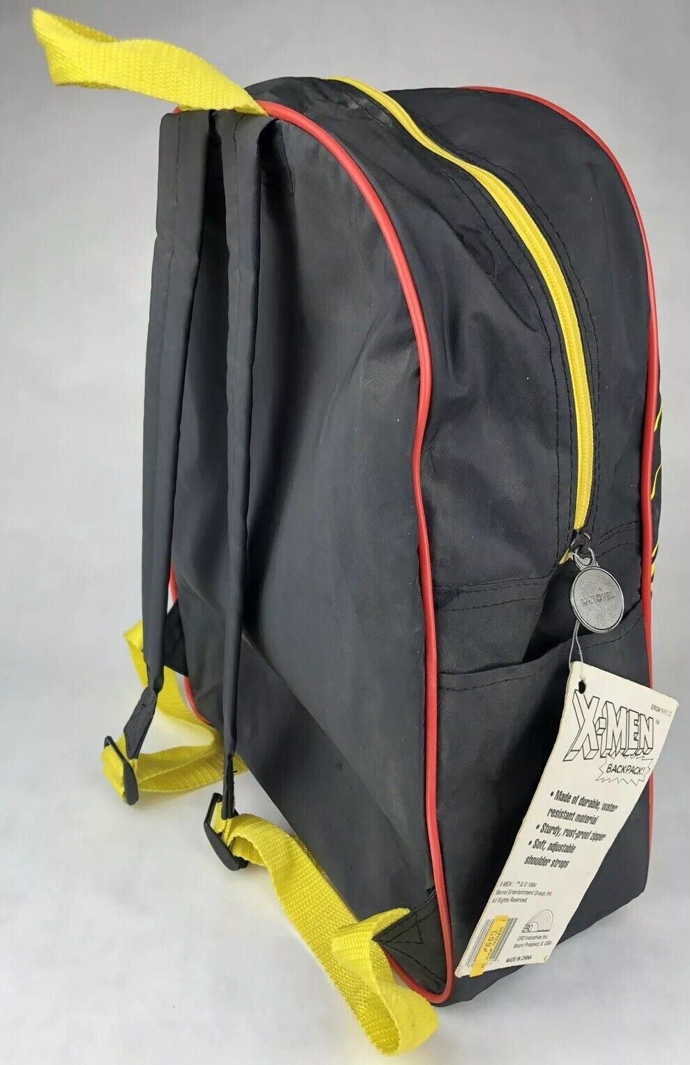 RARE NEW W/ TAG Vintage 1994 X-MEN Kids Backpack All Over Print WOLVERINE Marvel