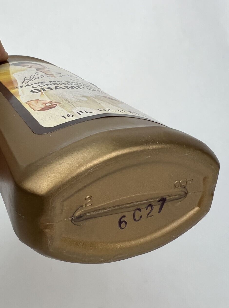 Vintage ELVIS PRESLEY "Love Me Tender" Conditioning Shampoo 16 oz. Rare FULL OOP