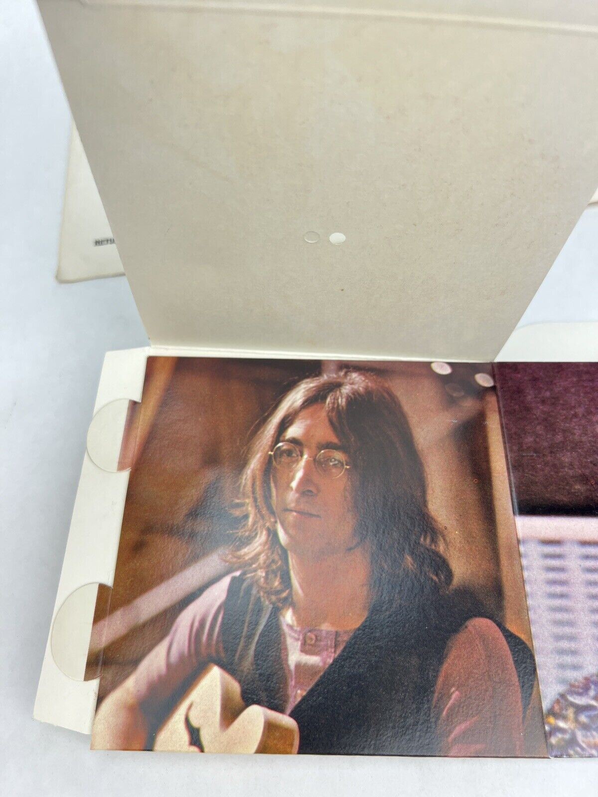 Vintage 1960’s BEATLES OFFICIAL FAN CLUB Cardboard Photo Box MINT w/ Envelope