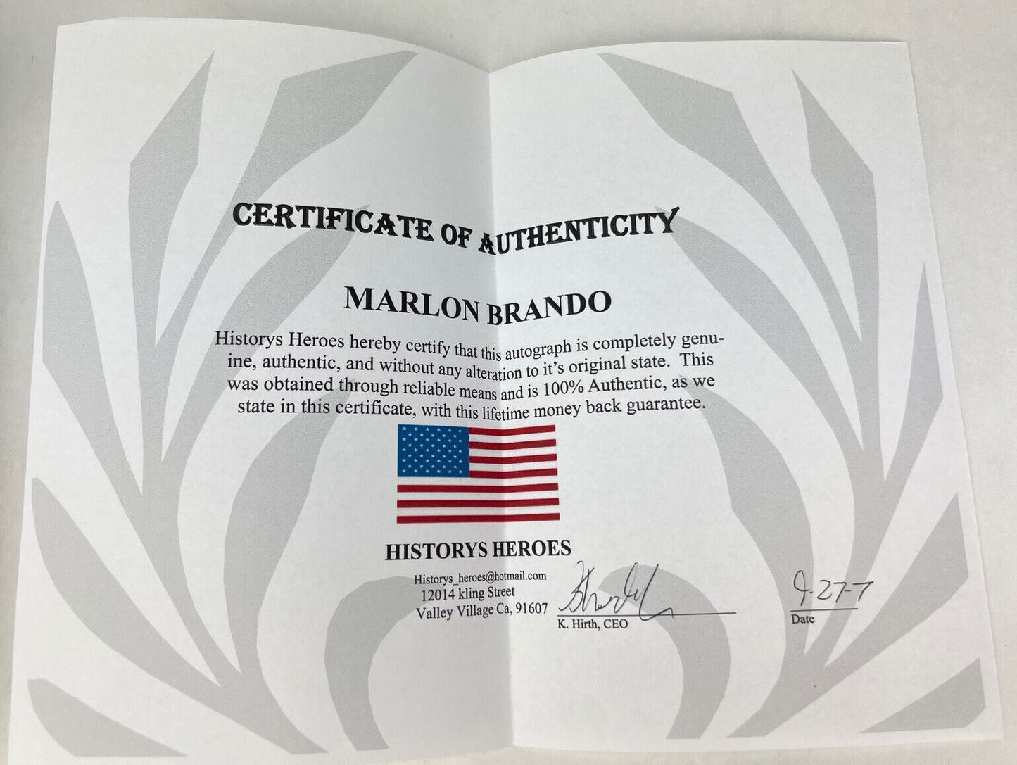 SIGNED Marlon Brando Songs My Mother Taught Me AUTOGRAPH HC Book Autobiography