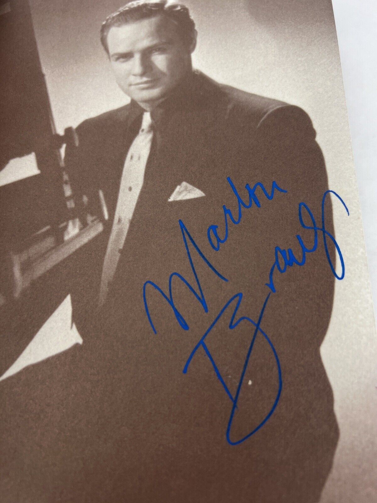 SIGNED Marlon Brando Songs My Mother Taught Me AUTOGRAPH HC Book Autobiography