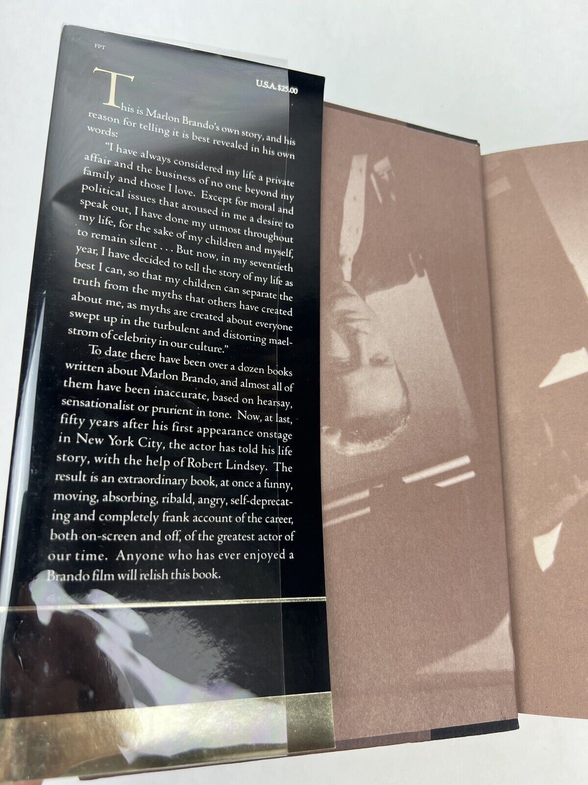 SIGNED Marlon Brando Songs My Mother Taught Me AUTOGRAPH HC Book Autobiography