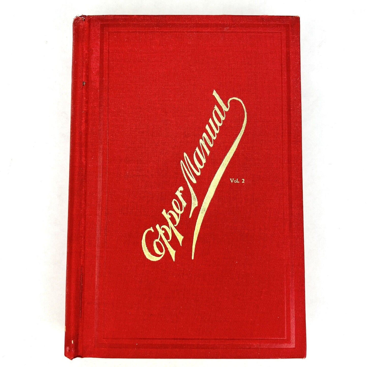 COPPER MANUAL 1899 Vol II MINES SHARES Michigan Montana AZ Mining Ads D. HOUSTON