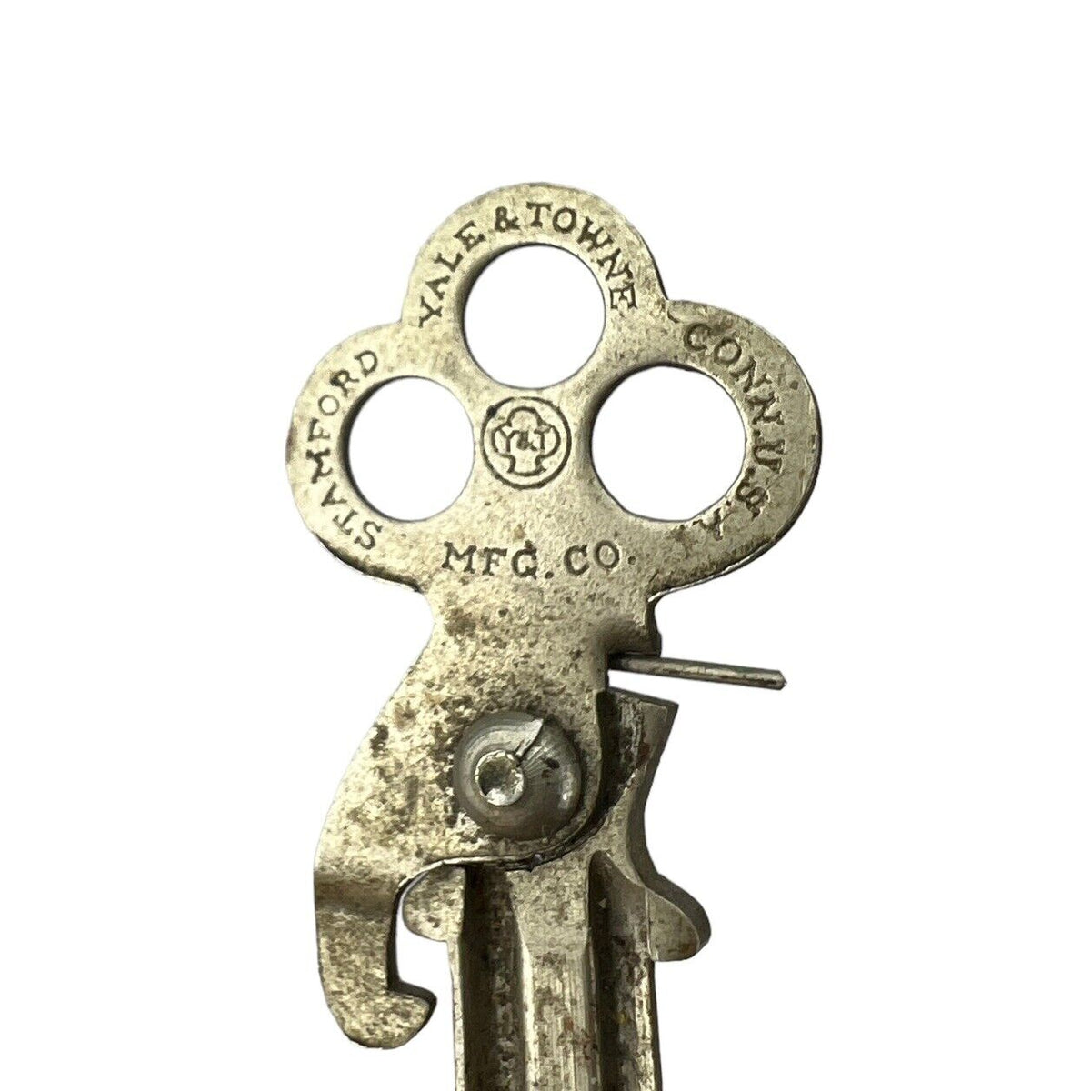 Postmaster General Key Vintage YALE & TOWNE Stamford Conn USA Postmaster HINGED KEY BLANK Unc ...