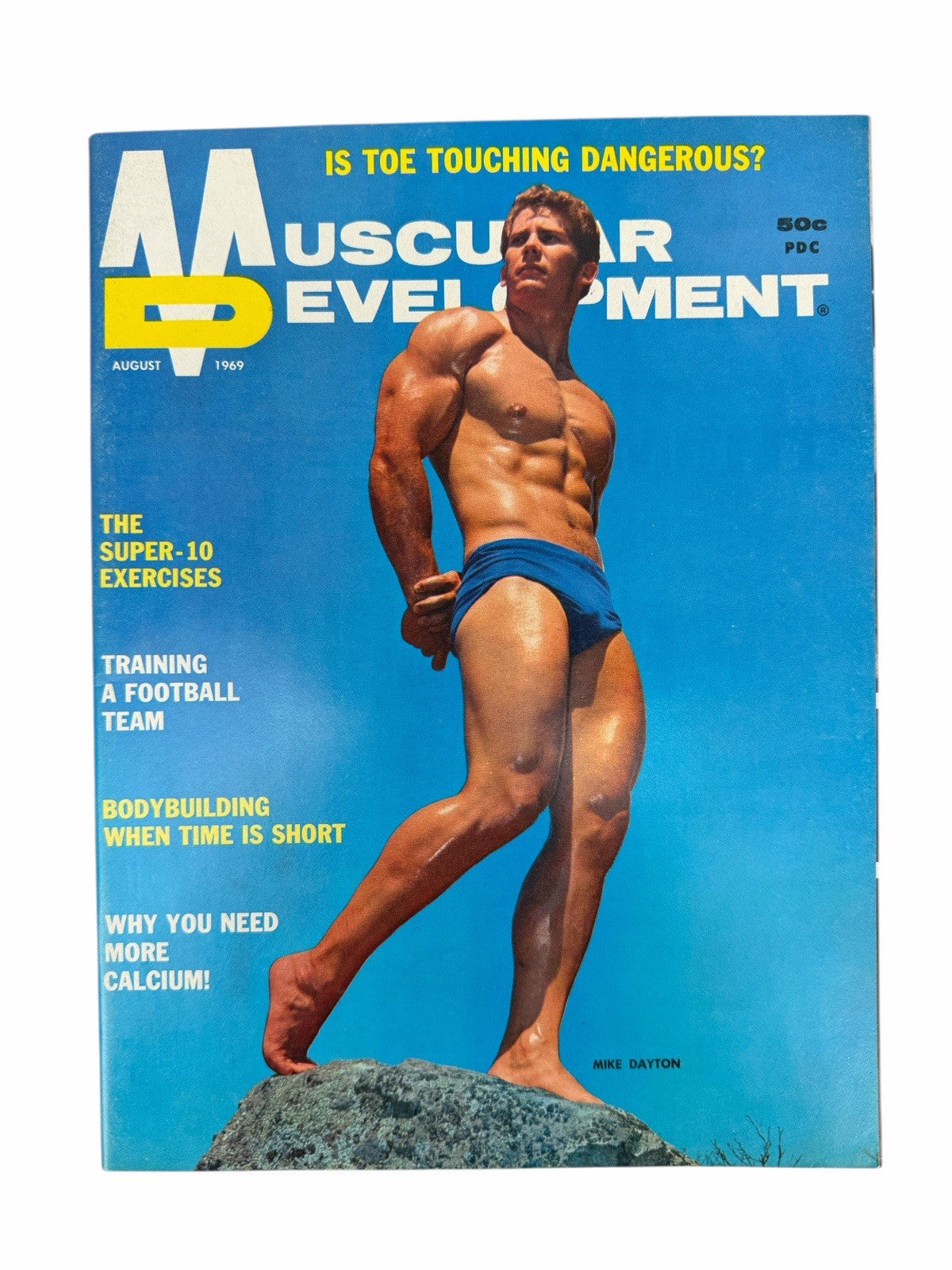 1969 MUSCULAR DEVELOPMENT Magazine 8 ISSUES Vintage Bodybuilding Weightlifting