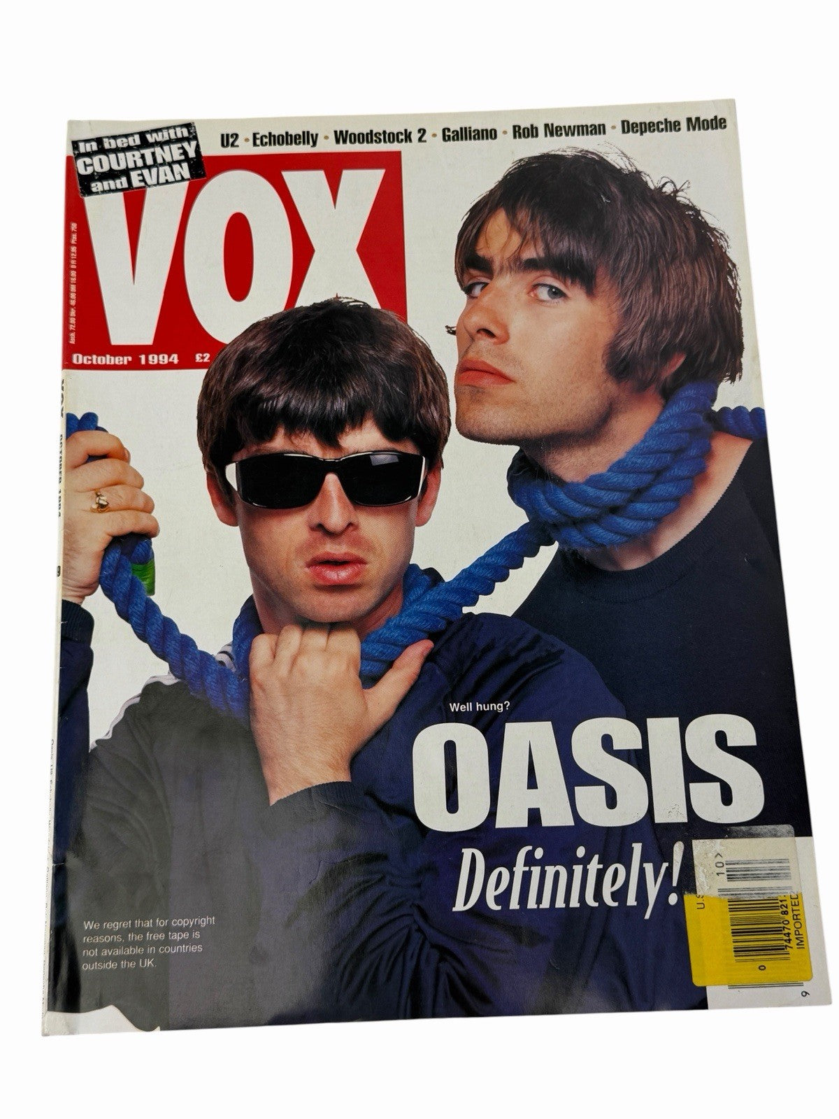 Lot of 9 VOX Magazine 1991-1997 Music Oasis Bjork REM Queen Blur Beck U2 Britpop