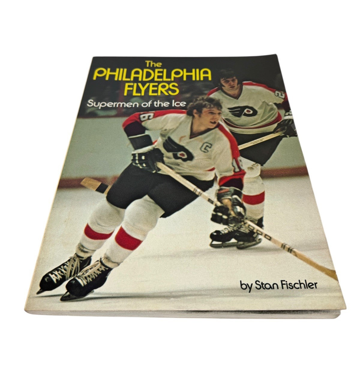 Vintage 1974 PHILADELPHIA FLYERS Supermen of the Ice HOCKEY BOOK Bobby Clarke