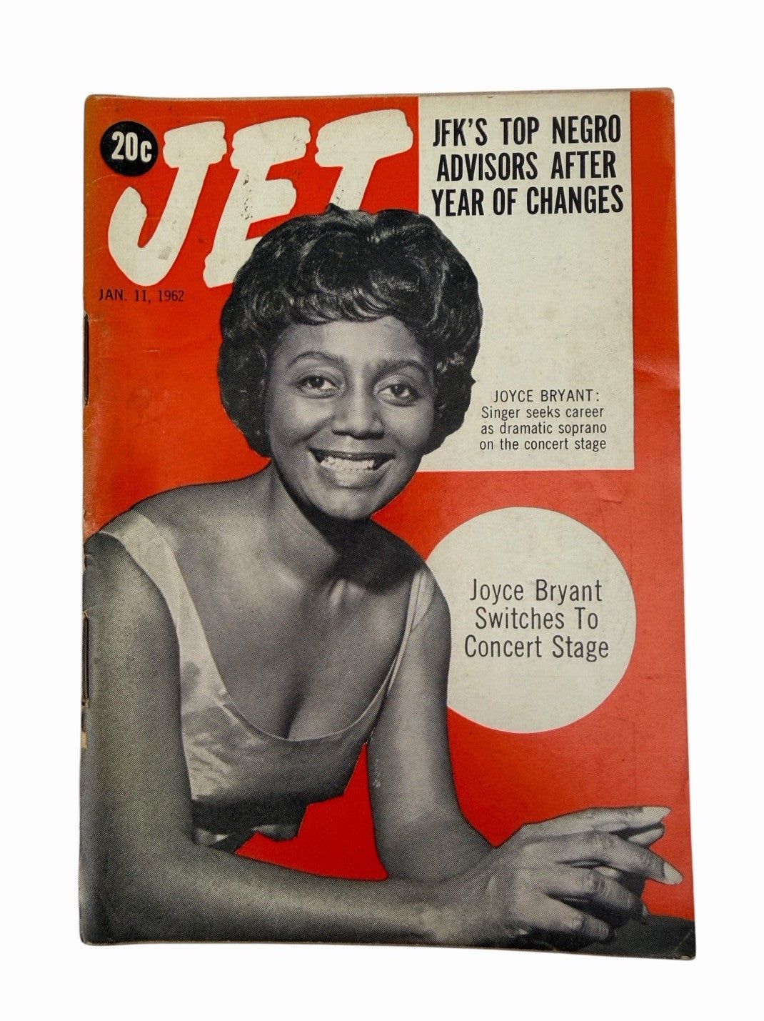 1962 JET Magazine LOT OF 4 Edward Johnson Joyce Bryant Hilda Simms Civil Rights