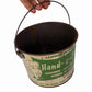 Vintage 1950s Famous Sexton HAND-E-PAIL  Advertising Tin Bucket Silkscreen Paint