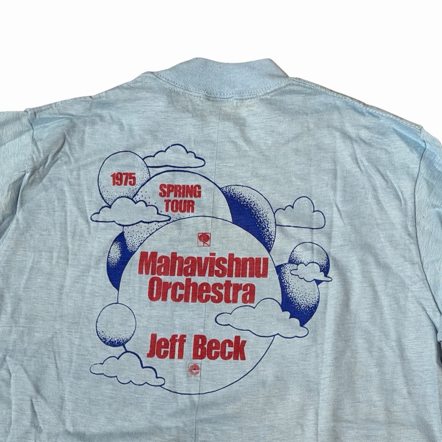 Vintage 1975 JEFF BECK Mahavishnu Orchestra TOUR Long Sleeve SHIRT Small PROMO