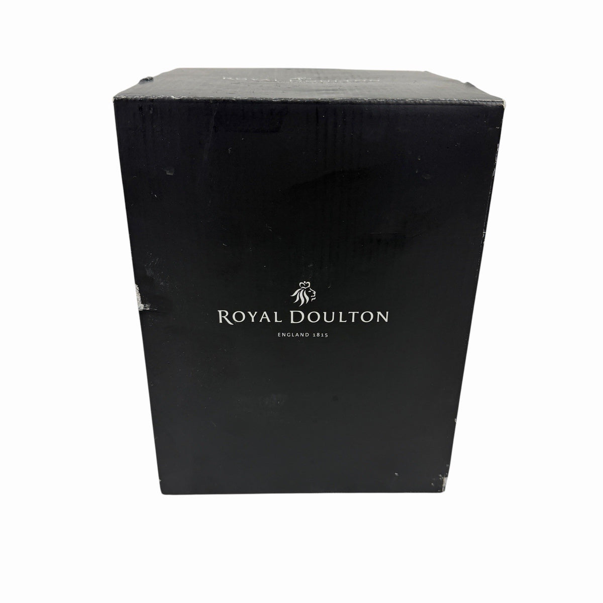 Royal Doulton Crystal Party Etched Wine Glasses 8” Set Of 4 Signed NEW IN BOX