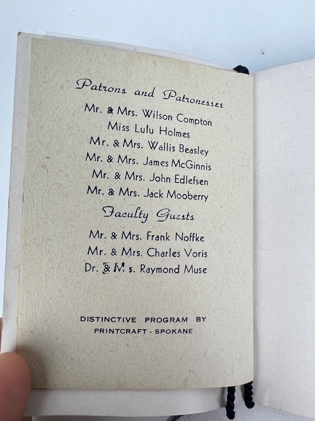 Ul Prom Program 1951 LOUIS ARMSTRONG At WSU Bayou Blues Junior Prom PROGRAM – Old Souled