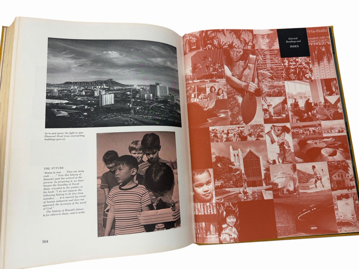 HAWAII: A PICTORIAL HISTORY Joseph Feher Hardcover 1969 1st Bishop Museum Press