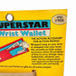 Vintage 1980’s SUPER STAR Wrist Band / Shoe Lace Wallet ROGER GIMBEL ACCESSORIES