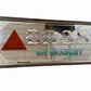 Vintage BASS On Draught Framed Mirror Beer Ale Pub Sign 32x14” Advertising