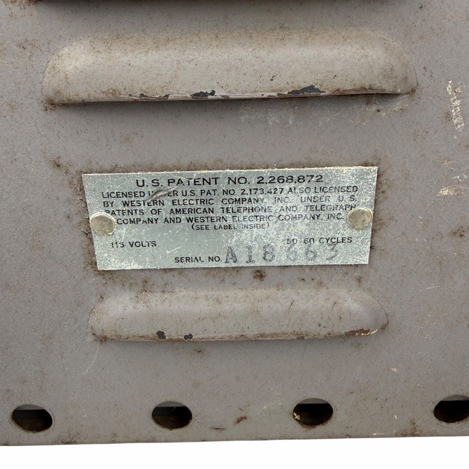 HP Hewlett Packard Audio Oscillator 200B - Vintage WWII Unit No Power AS IS