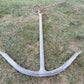 Antique 20lb Admiralty Yacht Anchor w/ Folding Stock & Key Fisherman Nautical