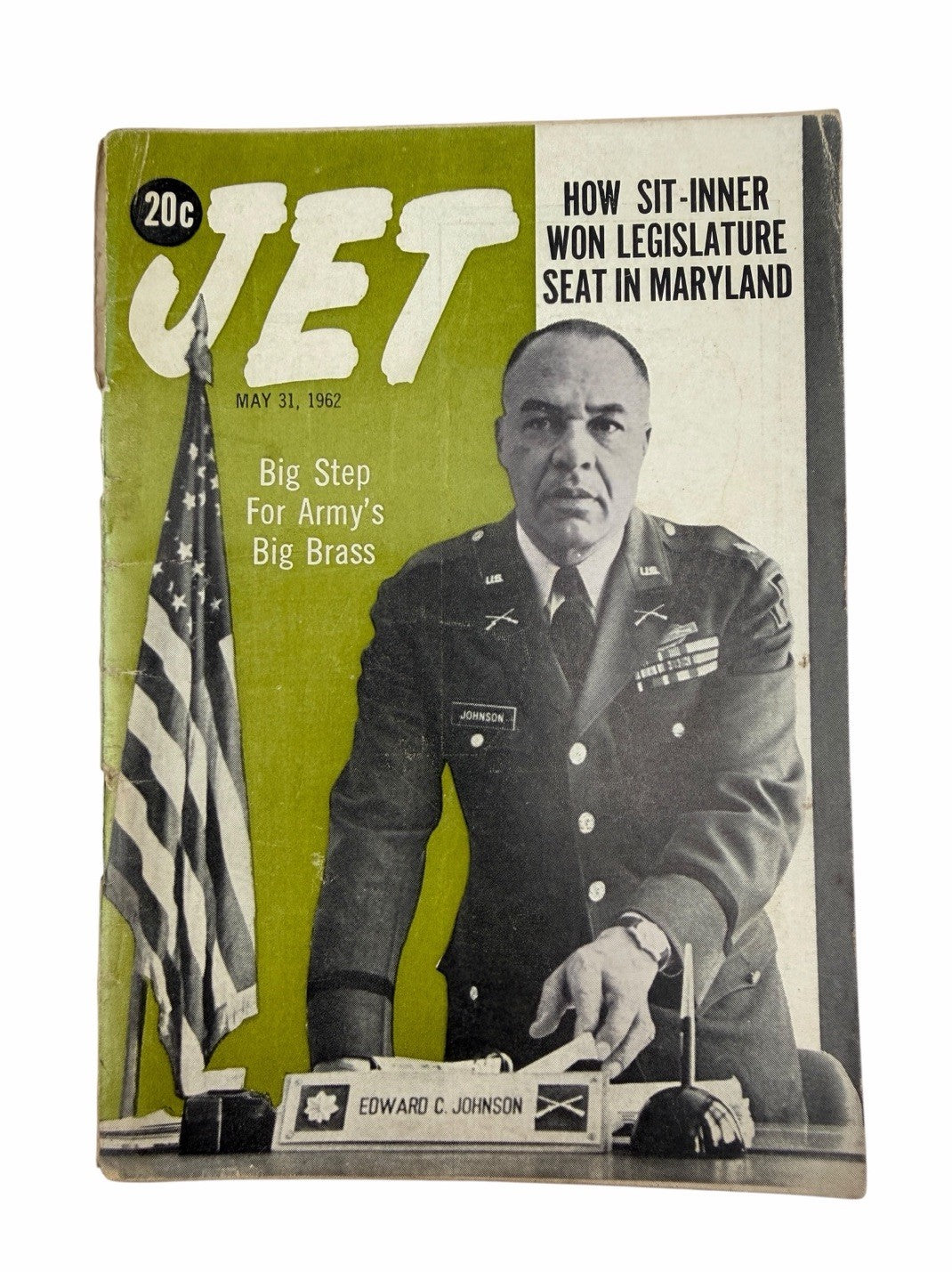 1962 JET Magazine LOT OF 4 Edward Johnson Joyce Bryant Hilda Simms Civil Rights