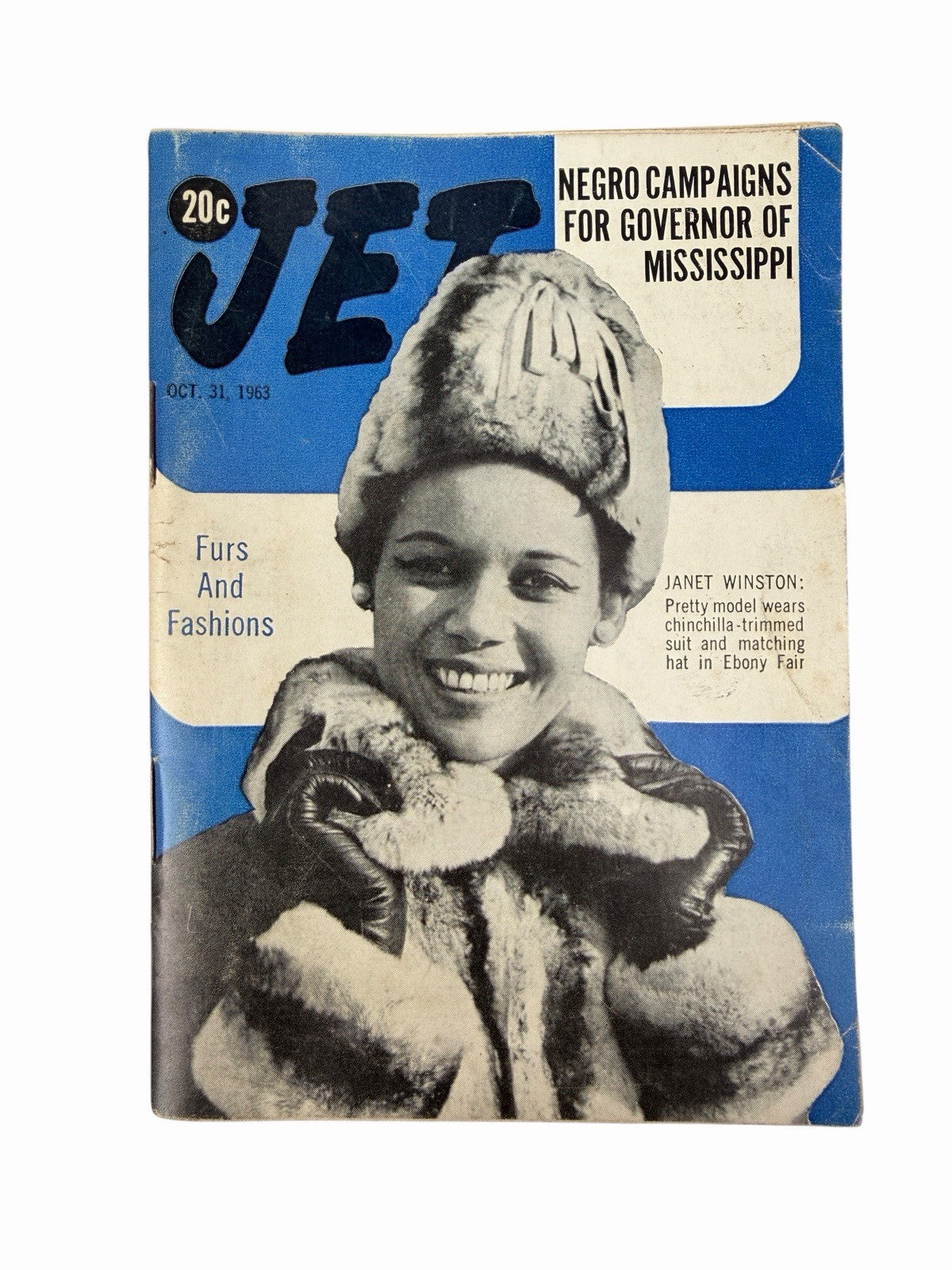 JET Magazine October 31 1963 Janet Wilson RFK Ebony Fashion Fair Civil Rights