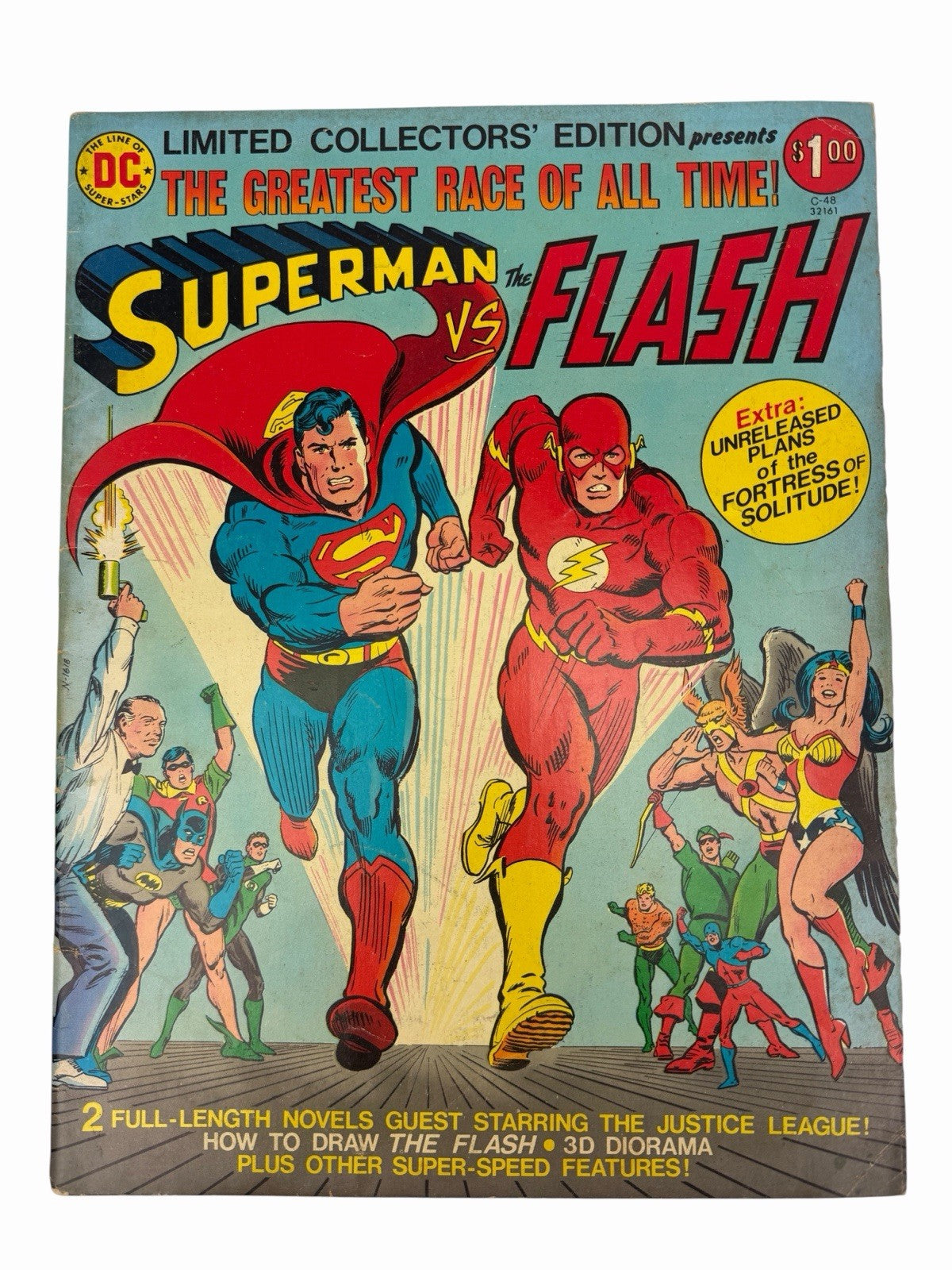 4 SUPERMAN 1970’s DC Comics Limited Collectors Edition Flash C-31 C-38 C-47 C-48