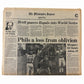 PHILLIES 1980 WORLD SERIES CHAMPIONS Philadelphia Inquirer Newspaper Collection