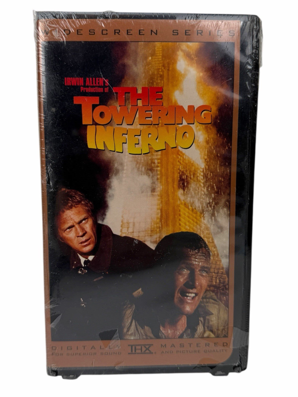 Sealed THE TOWERING INFERNO (1974) VHS Brand New Stamped Clamshell Case 1996