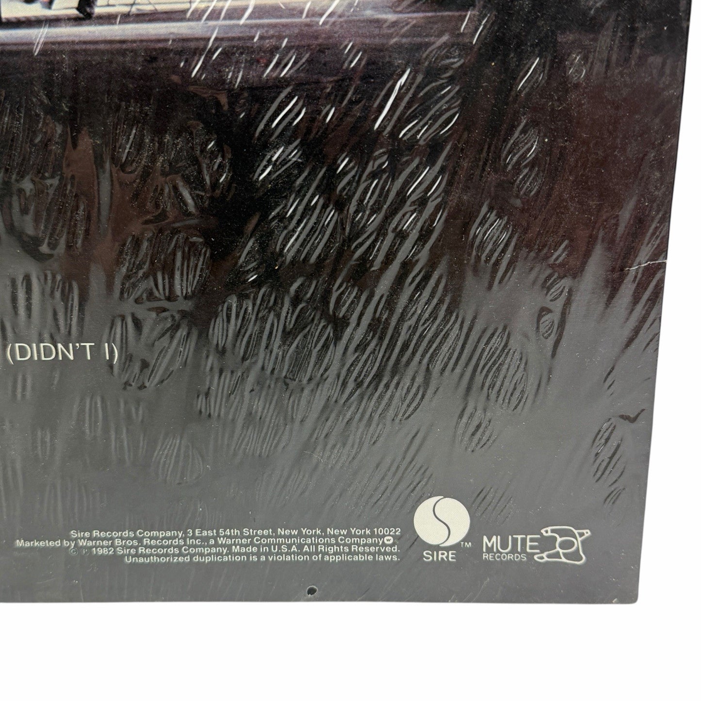 YAZ Upstairs At Eric’s LP 1982 SIRE US 12" Vinyl In Shrink w/ HYPE STICKER