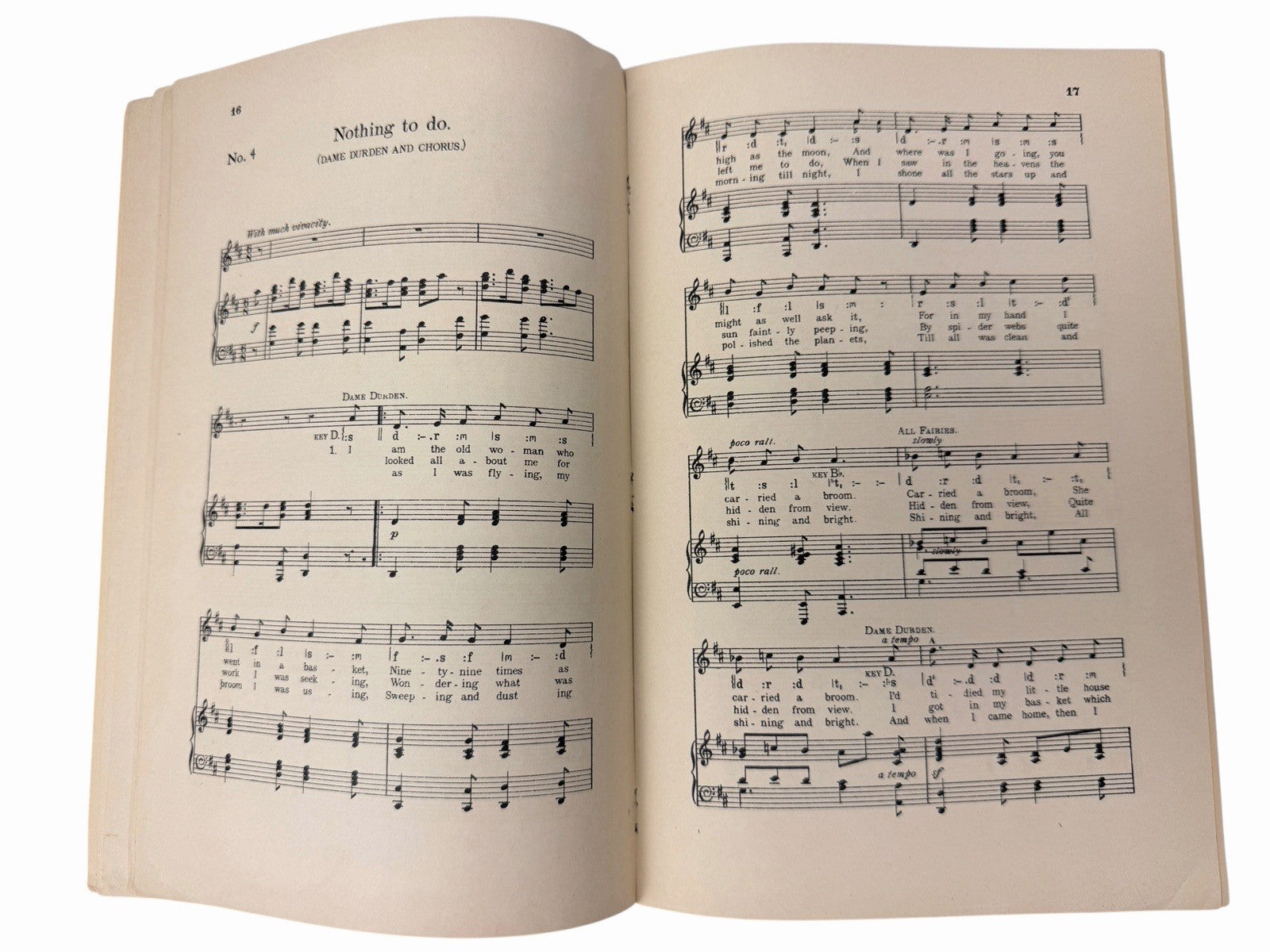 May H Brahe DAME DURDEN’S SCHOOL Sheet Music Operetta WILLIS MUSIC CO D+G Hauman