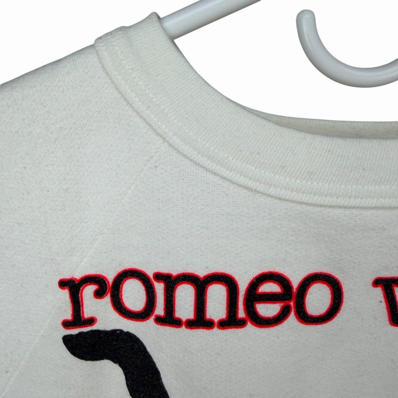 Vintage 1984 ROMEO VOID Instincts Album LP Tour Promo SHIRT Small Sweatshirt