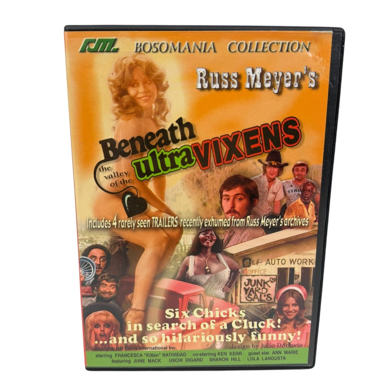 Russ Meyer's Beneath the Valley of the Ultra Vixens DVD Bosomania USCHI DIGARD