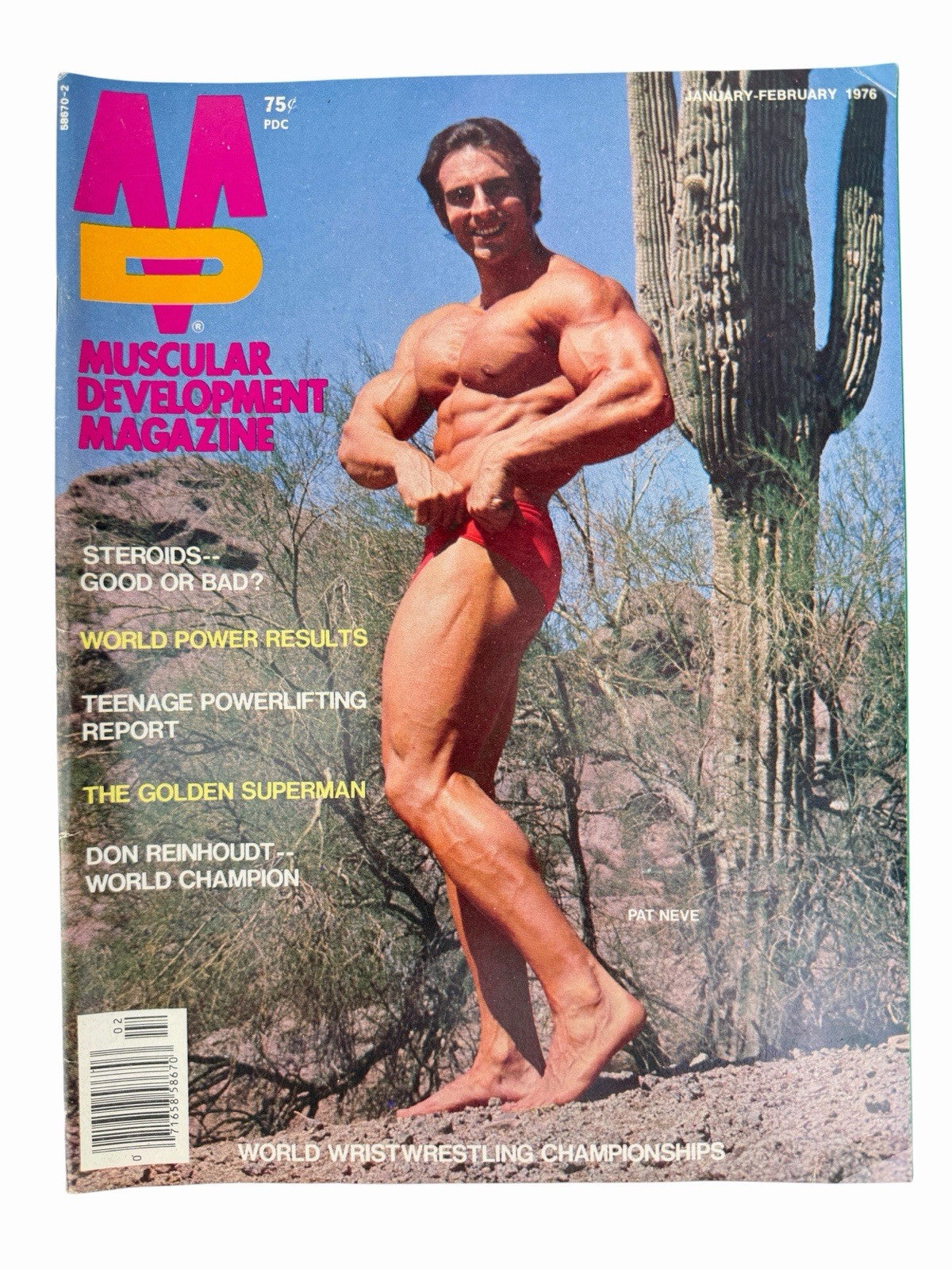 Lot of 16 MUSCULAR DEVELOPMENT Magazine Issues 1976-1980 Bodybuilding Fitness