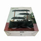 Contemporary Zen Tabletop Water Fountain Slate Rock Copper Waterfall Halcyon
