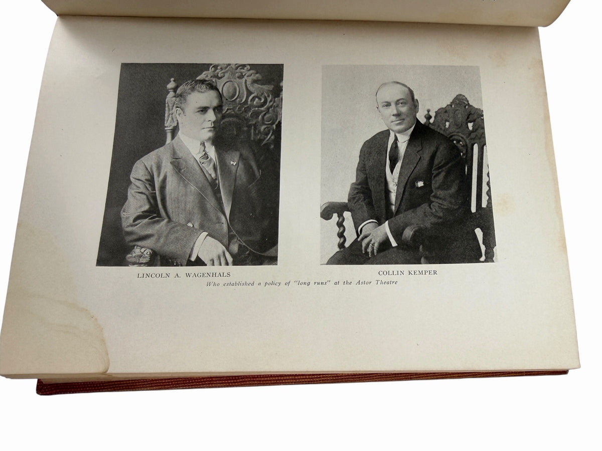 1910 ROBERT GRAU The Business Man in the Amusement World BROADWAY Theater HC