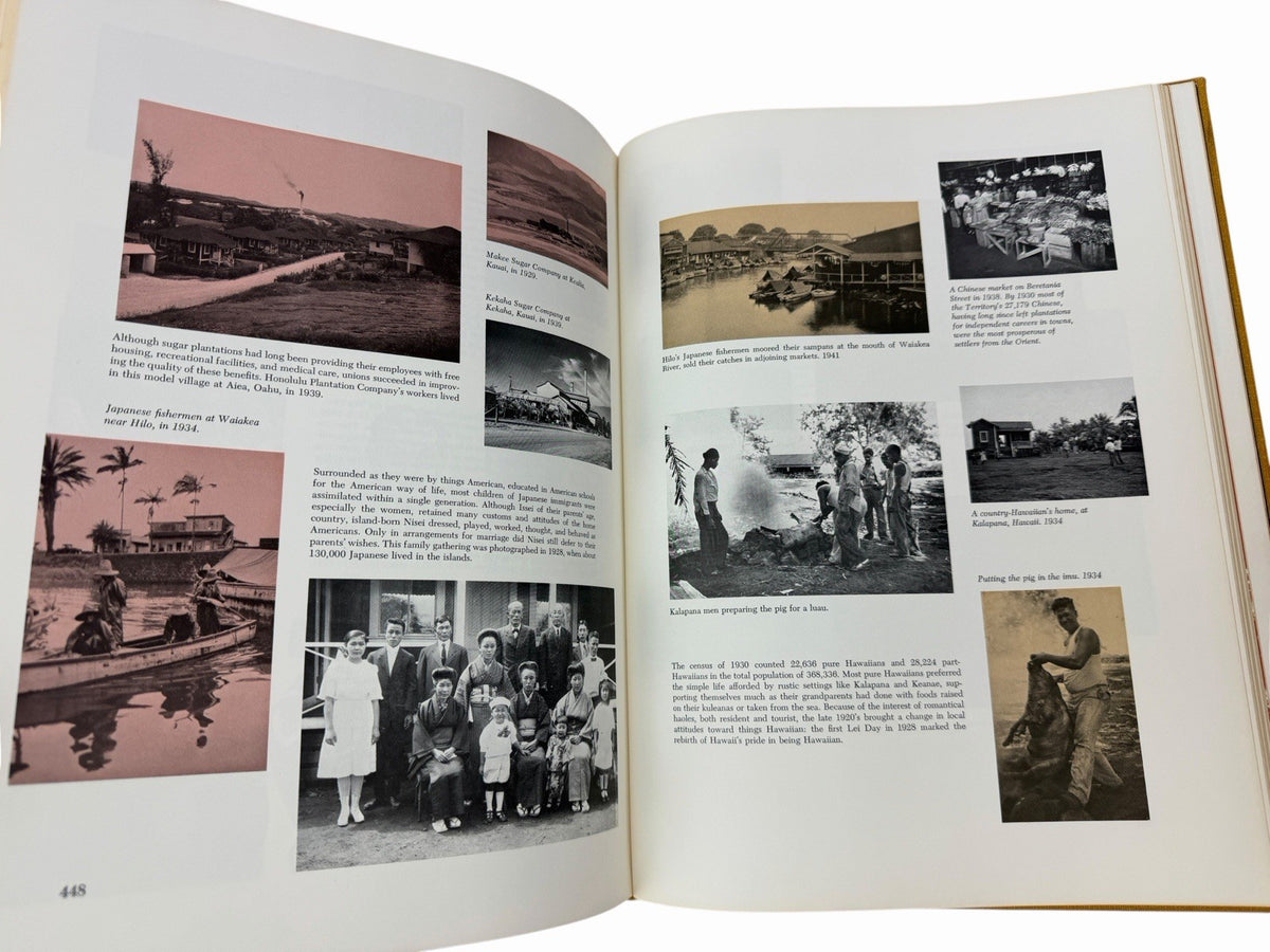 HAWAII: A PICTORIAL HISTORY Joseph Feher Hardcover 1969 1st Bishop Museum Press