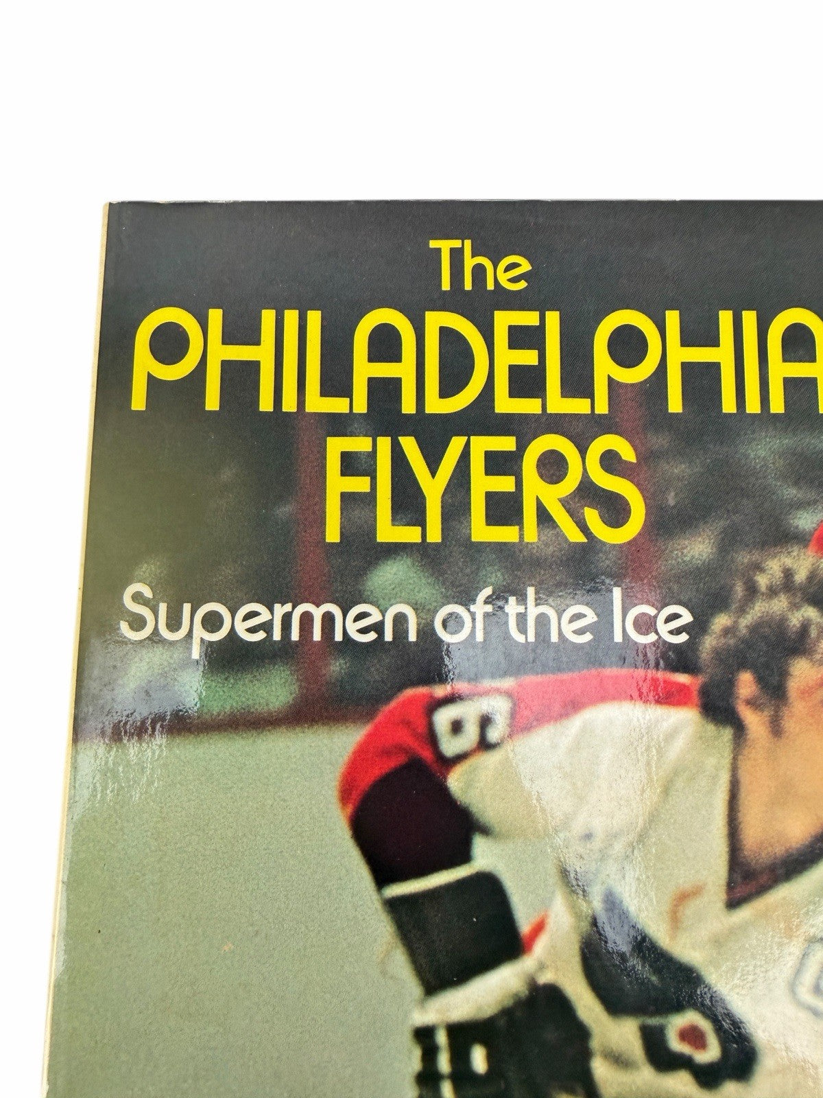 Vintage 1974 PHILADELPHIA FLYERS Supermen of the Ice HOCKEY BOOK Bobby Clarke