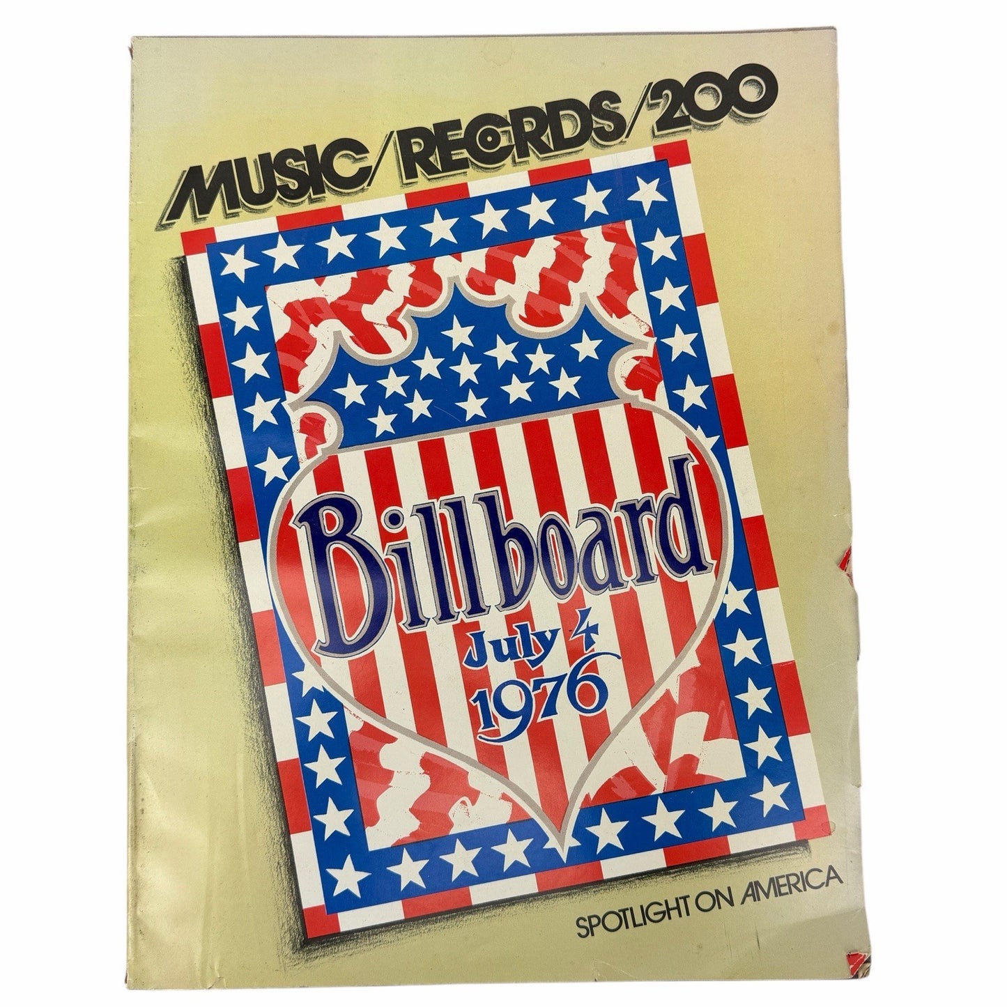 Billboard Magazine July 4, 1976 Spotlight on America BICENTENNIAL Edition KISS