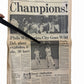PHILLIES 1980 WORLD SERIES CHAMPIONS Philadelphia Inquirer Newspaper Collection